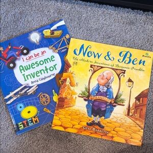 Now & Ben and I Can Be an Awesome Inventor STEM Book bundle